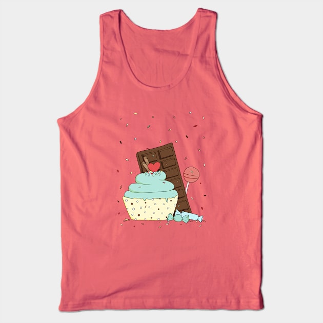 Desserts Tank Top by Lmay